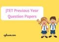JTET Previous Year Question Papers